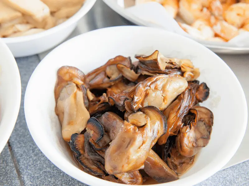 smoked oysters