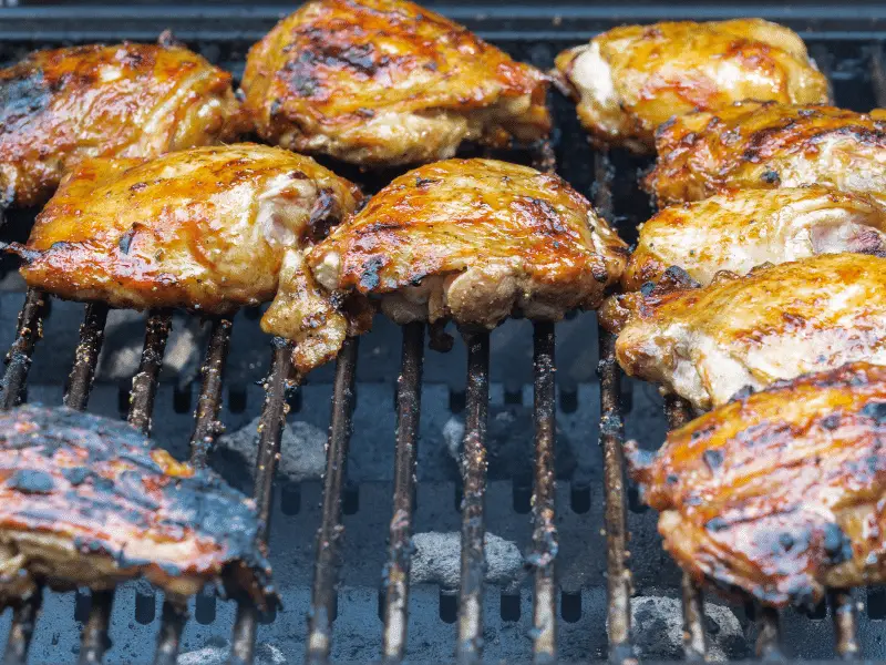 smoked grilled chicken